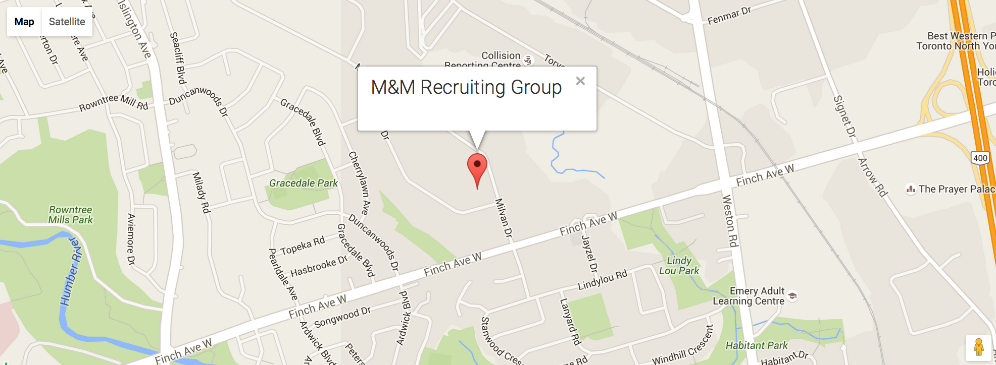 M&M Recruiting Group map
